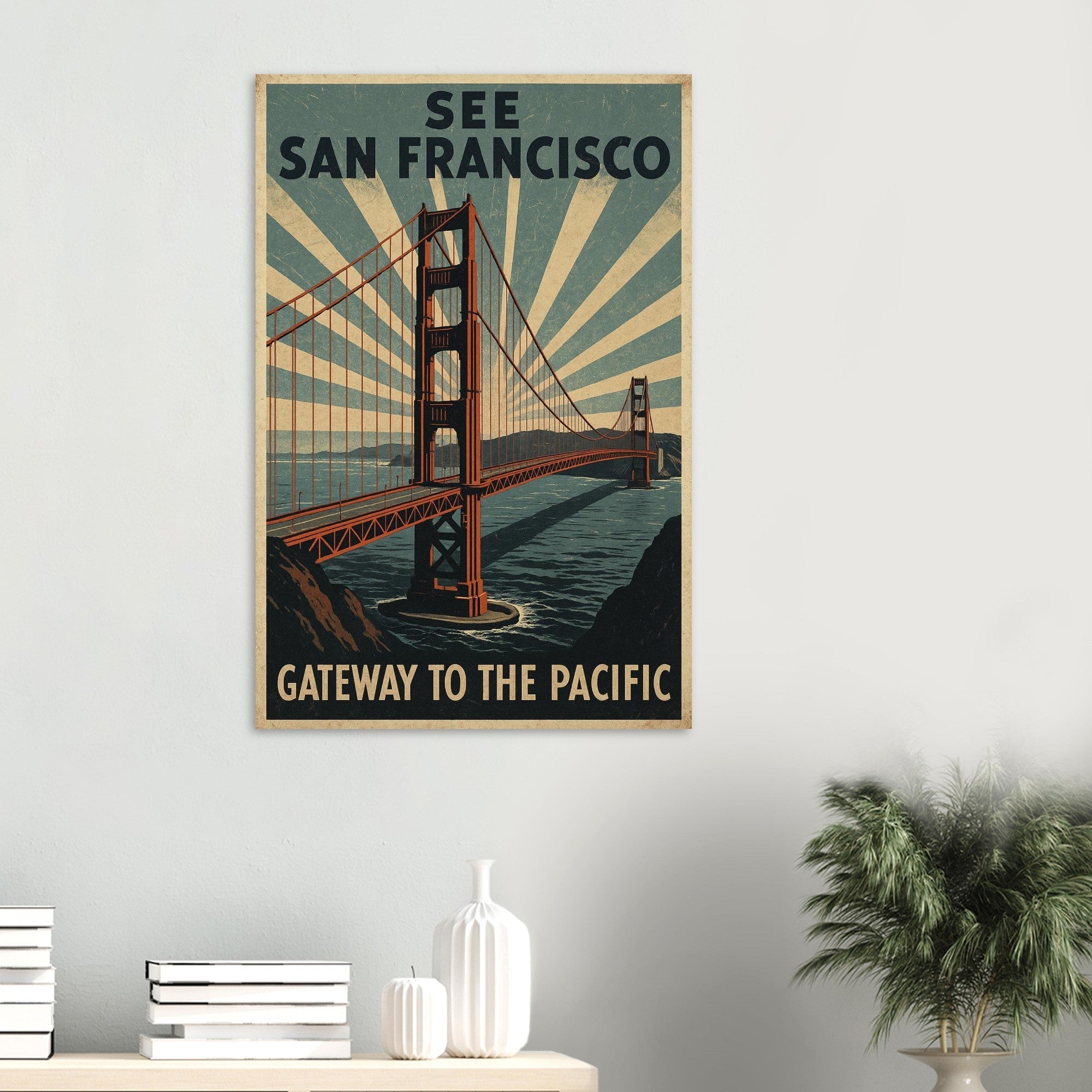 Vintage Travel Art